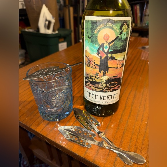 Absinthe Fée Verte & Three Absinthe Spoons! - Picture 6 of 6